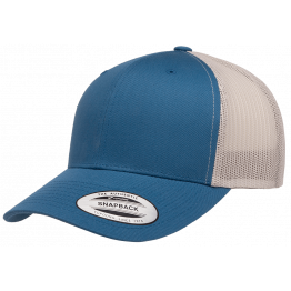Кепка FlexFit 6606T Retro Trucker - Steel Blue/Silver