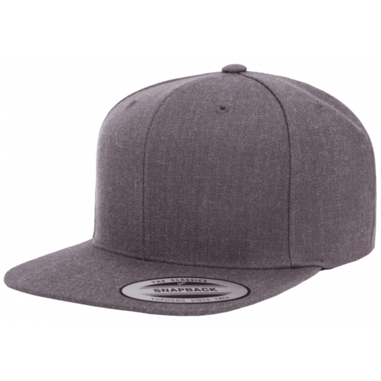 Кепка FlexFit 6089M - Classic Snapback Dark Heather Кепка FlexFit 6089M - Classic Snapback Dark Heather