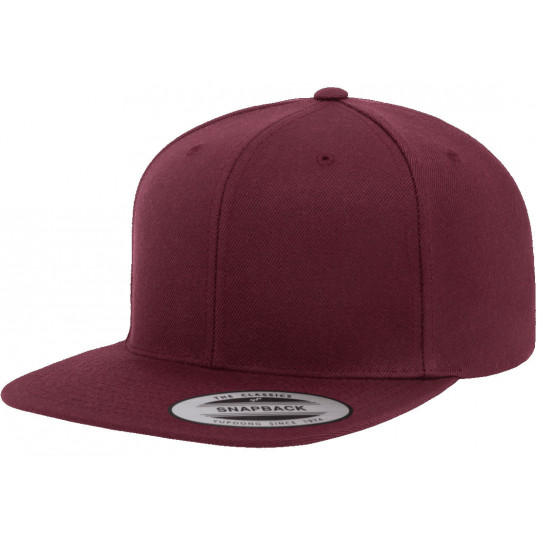 Кепка FlexFit 6089M - Classic Snapback Maroon Кепка FlexFit 6089M - Classic Snapback Maroon
