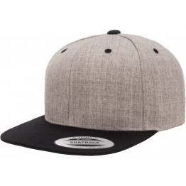 Кепка FlexFit 6089MT - Classic Snapback Heather/Black