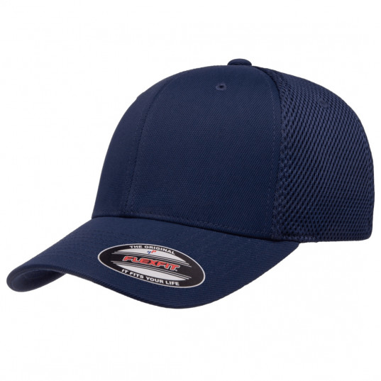 Кепка FlexFit 6533 - Ultrafibre & Airmesh Navy Кепка FlexFit 6533 - Ultrafibre & Airmesh Navy